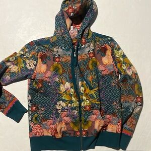 Johnny Was Modern Aran Zipped Hoodie